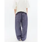 Брюки БИЧ широкие хлопковые голубые