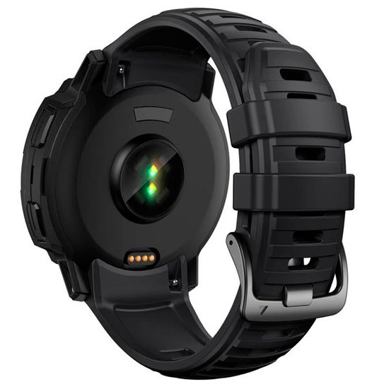 Ремешок 26 мм силиконовый для Garmin Instinct 2X Solar / Instinct  2X Solar Tactical оригинальное быстросъемное крепление Torch
