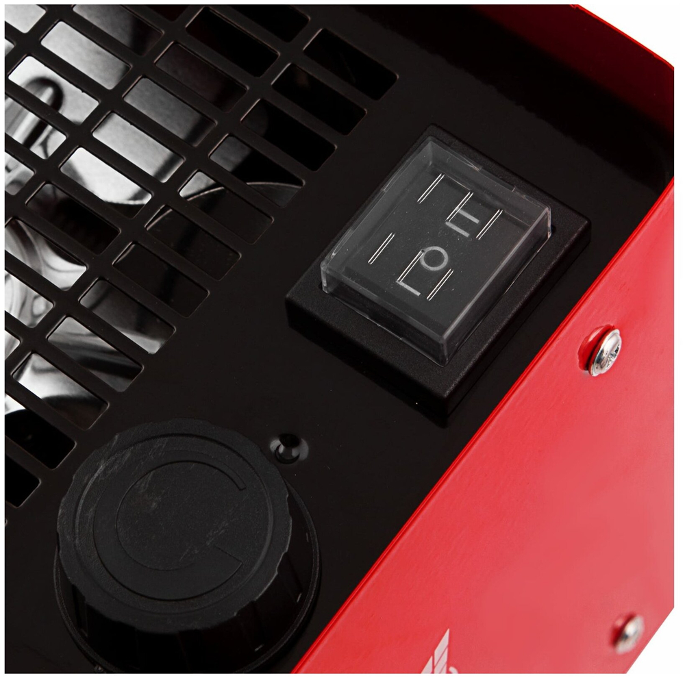 Тепловая пушка керамическая MTX SHCL-3000, квадратная, 230 В, 480 м3/ч, 1/3 кВт, арт. 96403