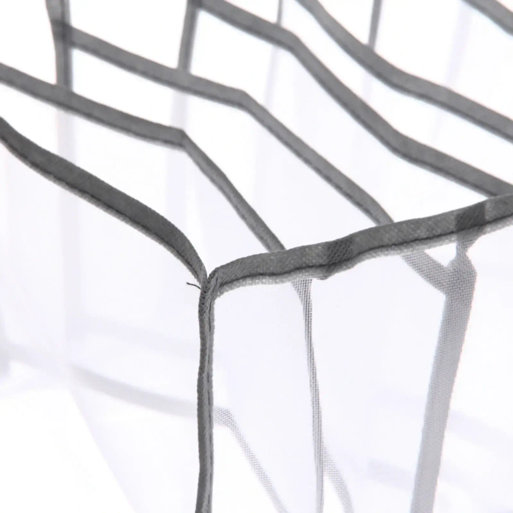 Органайзер - чехол для хранения вещей «ИДЕЯДОМА», цвет серый, 7 секций, 36*25*20см