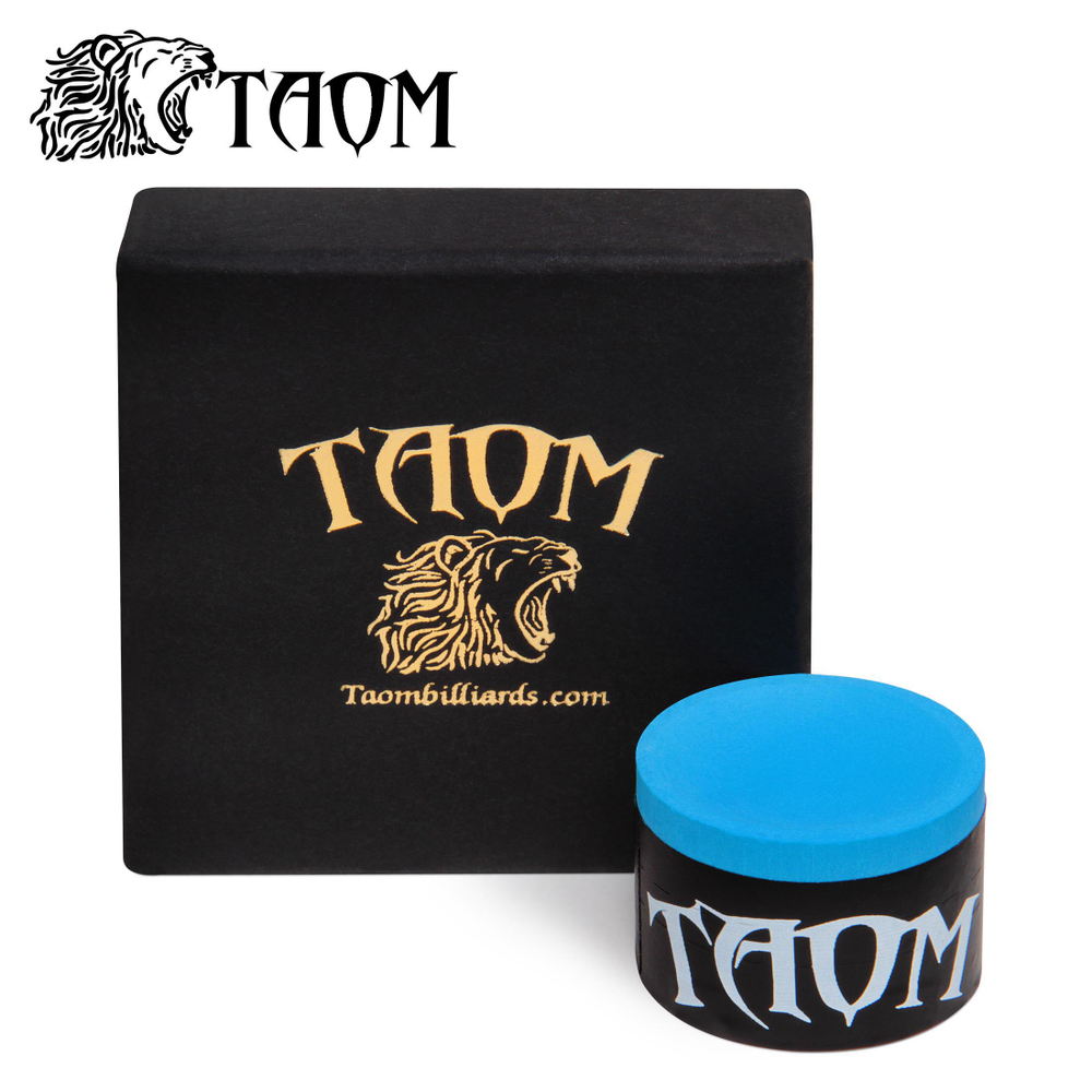 Мел бильярдный "Taom Pyro Chalk" Blue 2шт.