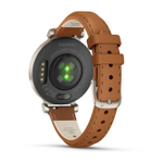 Умные часы Garmin Lily 2 Cream Gold Case with Tan Leather Band