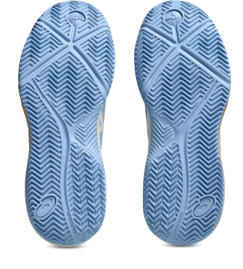 Женские кросовки для Padel Asics Gel-Dedicate 8 Padel - смывка/крем с эффектом камня