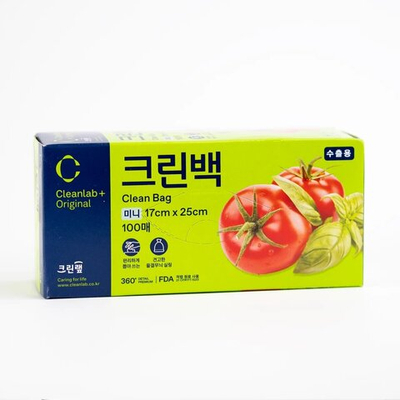 Пакеты пищевые фасовочные в коробке CLEAN WRAP (17 см*25 см 100 шт)