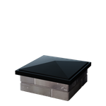 Колпак полимеркомпозитный Bonamono 400*400 (1,5 кирпича) черный