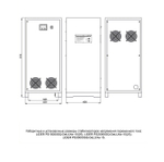Однофазный стабилизатор напряжения Lider PS15000SQ-DeLUXe-25