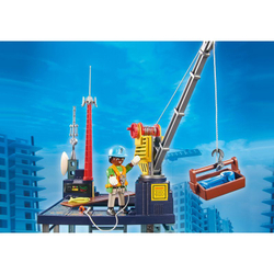 Playmobil - Starter Pack Строительная площадка с тросовой лебедкой 70816