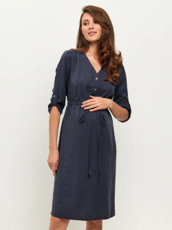 Платье-рубашка "Джина" для беременных и кормящих мам