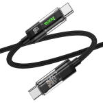 Кабель TypeC x TypeC -1.2 метра Hoco U116 (3А/60W)