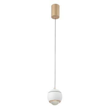 Светильник подвесной 4,6W 4000K CARO SP LED WHITE белый Crystal Lux