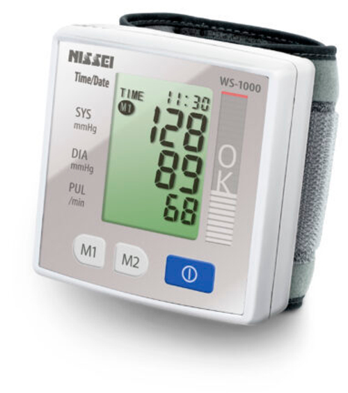 Тонометр Nissei WS-1000 на запястье