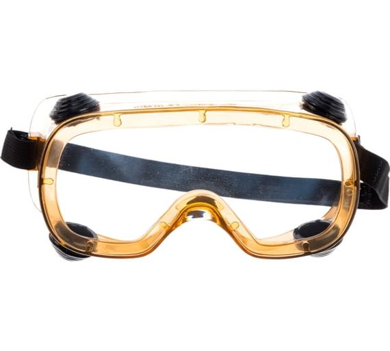 Закрытые защитные очки Delta Plus RUIZ1 с прозрачной ацетатной линзой RUIZ1VIAC