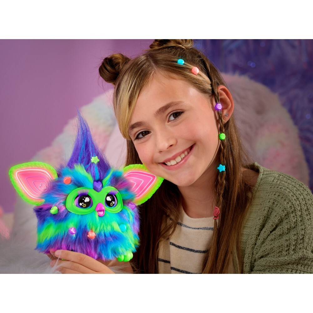 Hasbro Furby 2.0 - Интерактивный талисман Аврора Галакси светится в темноте F8901 / артикул   F8901  / GTIN 5010996210616