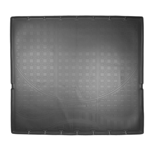 Коврик в багажник Norplast/Unidec для Chevrolet Tahoe (2014-) Черный,сложенный 3 ряд, полиуретан, арт.NPA00-T10-350