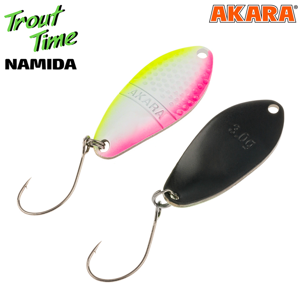 Блесна колебалка Akara Trout Time Namida 30 3,5 гр. 55