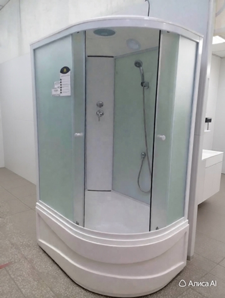 Душевая кабина AquAvipi 120x85 см. L с высоким поддоном