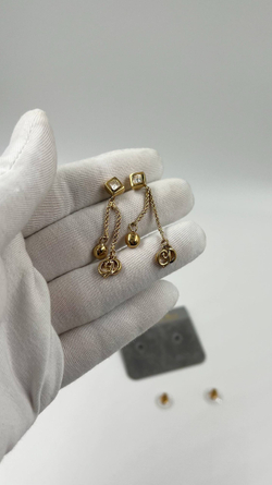 Серьги с подвесками Christian Dior
