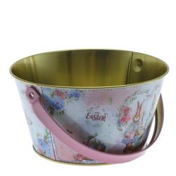 GAEM Изделие декоративное "Ведерко пасхальное", L19,5 W19 H10,5 см