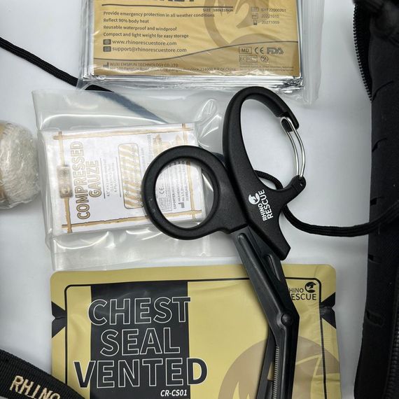 Тактическая аптечка “RHINO RESCUE” 12 в 1, мох