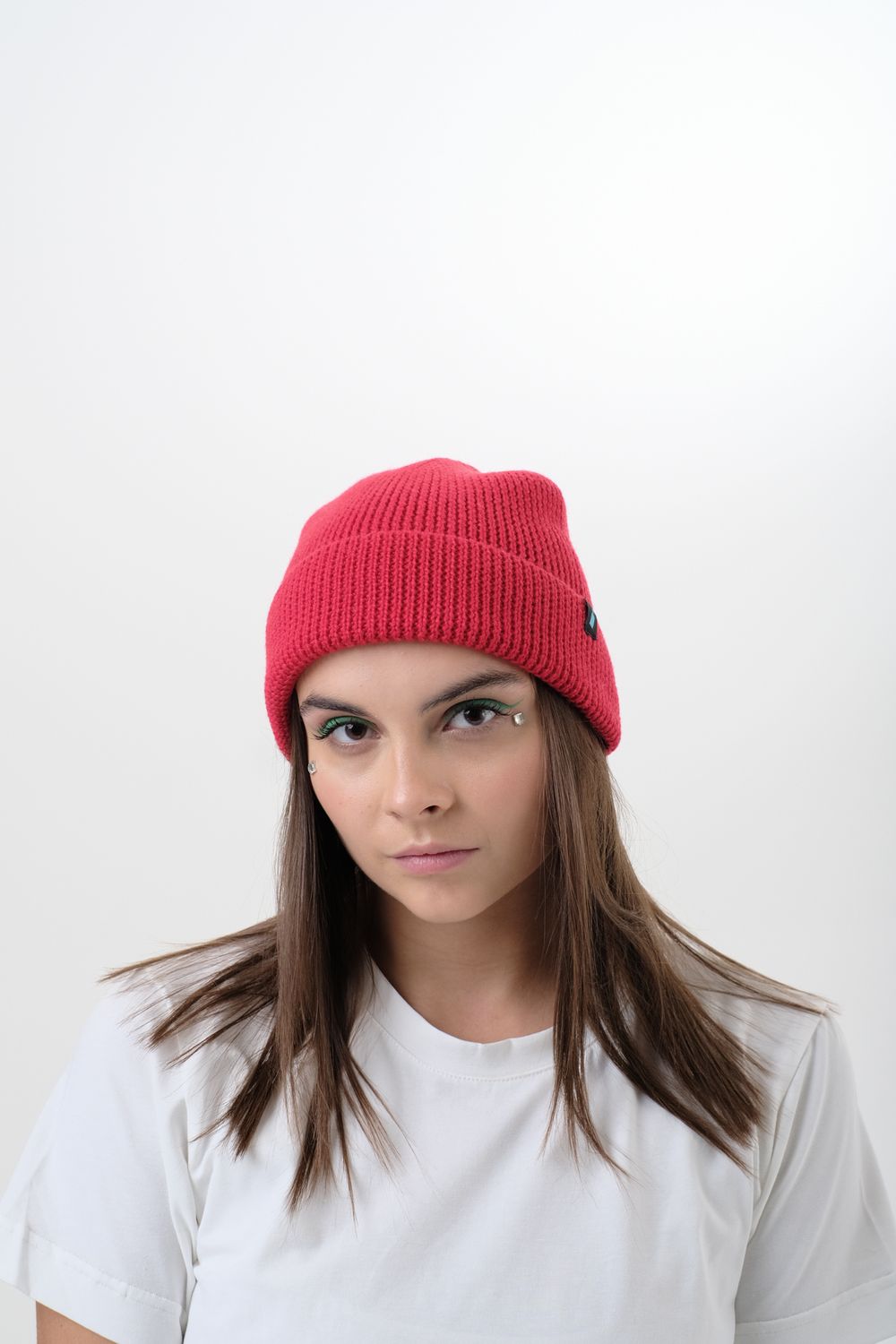 Шапка Modern Short Beanie Красная