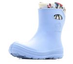 Женские ботильоны из ЭВА утепленные (голубой)