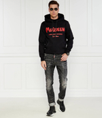 Худи Alexander McQueen - черный(688715 QTAAB)