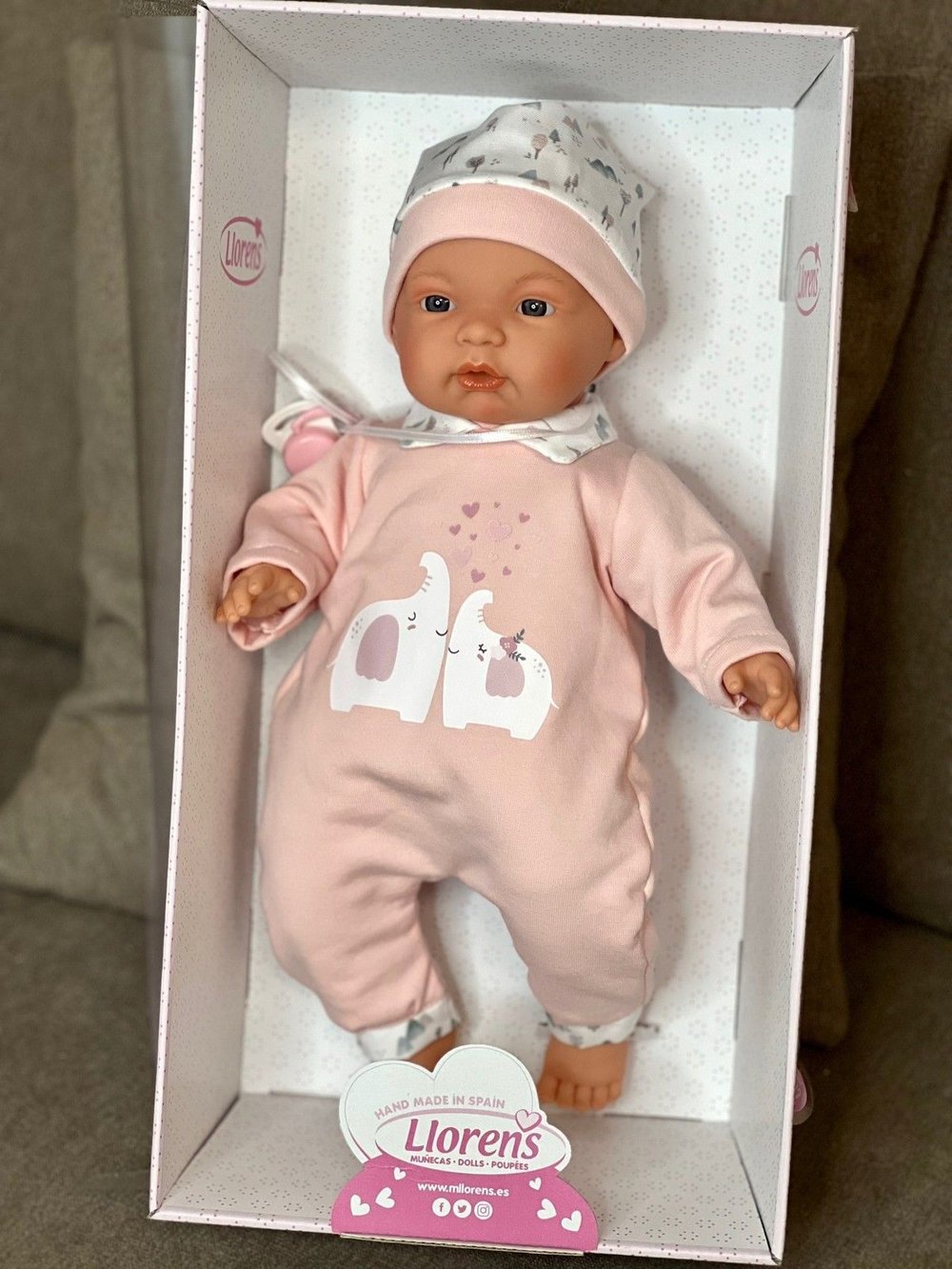 Кукла Llorens мягконабивная 38см Joelle (13848)