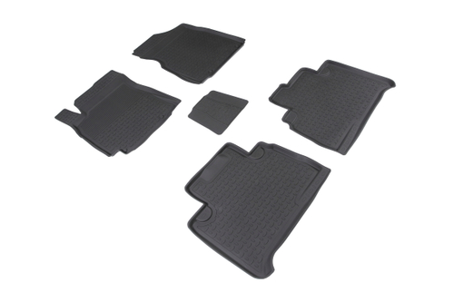 Резиновые коврики с высоким бортом для Geely Emgrand X7 2019-н.в., Seintex.91710