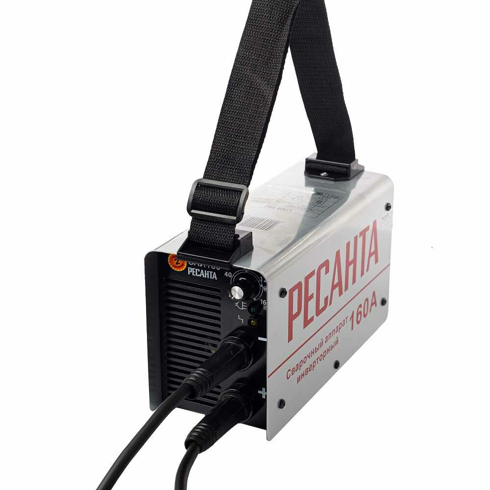 Сварочный аппарат инверторный Ресанта САИ-160 (ММА, 160 А, ПВ - 70%)