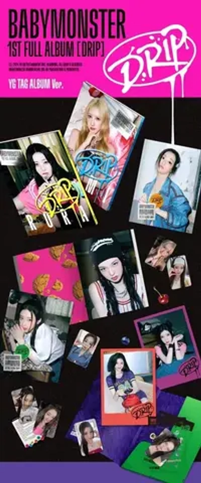 Альбом BABYMONSTER - DRIP [YG TAG ALBUM ver.]
