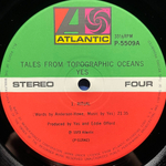 Yes ‎– Tales From Topographic Oceans 2LP (Япония 1974г.)