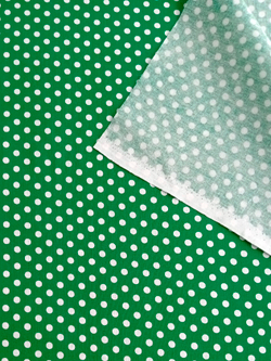 Ткань бязь плательная, рис. " Горох 6 мм", ширина 150 см, арт. 714