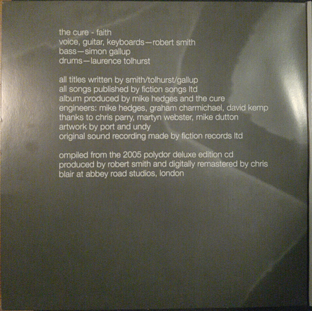 The Cure / Faith (Limited Edition)(2LP)