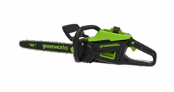 Цепная пила аккумуляторная GreenWorks GD60CS25, 60V, 40 см, бесщеточная, 2500 Вт, без АКБ и ЗУ (2008907)