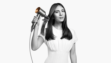 Фен Dyson Supersonic HD07, голубой/розовый + с подарочным кожаным чехлом EU