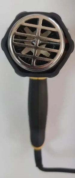 Фен промышленный-строительный Partnertool PHG2000SET, 2кВт, 2 режима 300-600С, 500л/мин, 6 насадок, КЕЙС