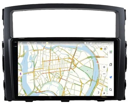 Магнитола для Mitsubishi Pajero 4 2006-2022 - Vaycar VA47-1009-2K на Android 13, 8-ядер, 2K QLED, ТОП процессор, CarPlay, 4G SIM-слот