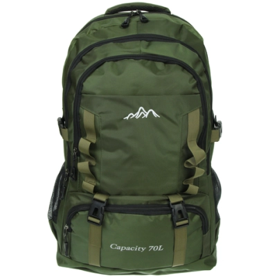Рюкзак туристический 50л, цвет зеленый 306