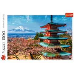 Puzzle "1500" - Mount Fuji / HUBER