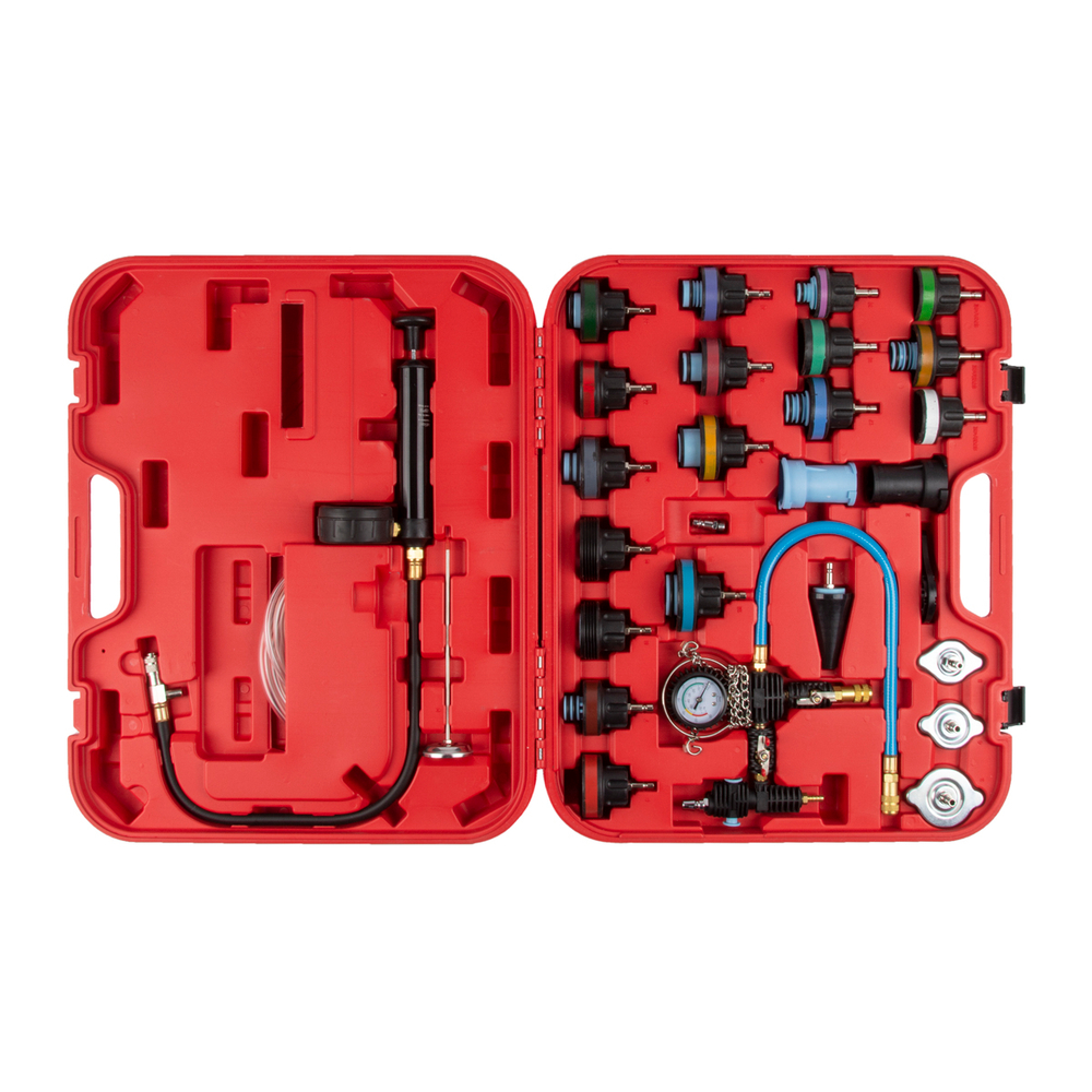 WDK-214310 Набор для проверки герметичности системы охлаждения 28 предметов