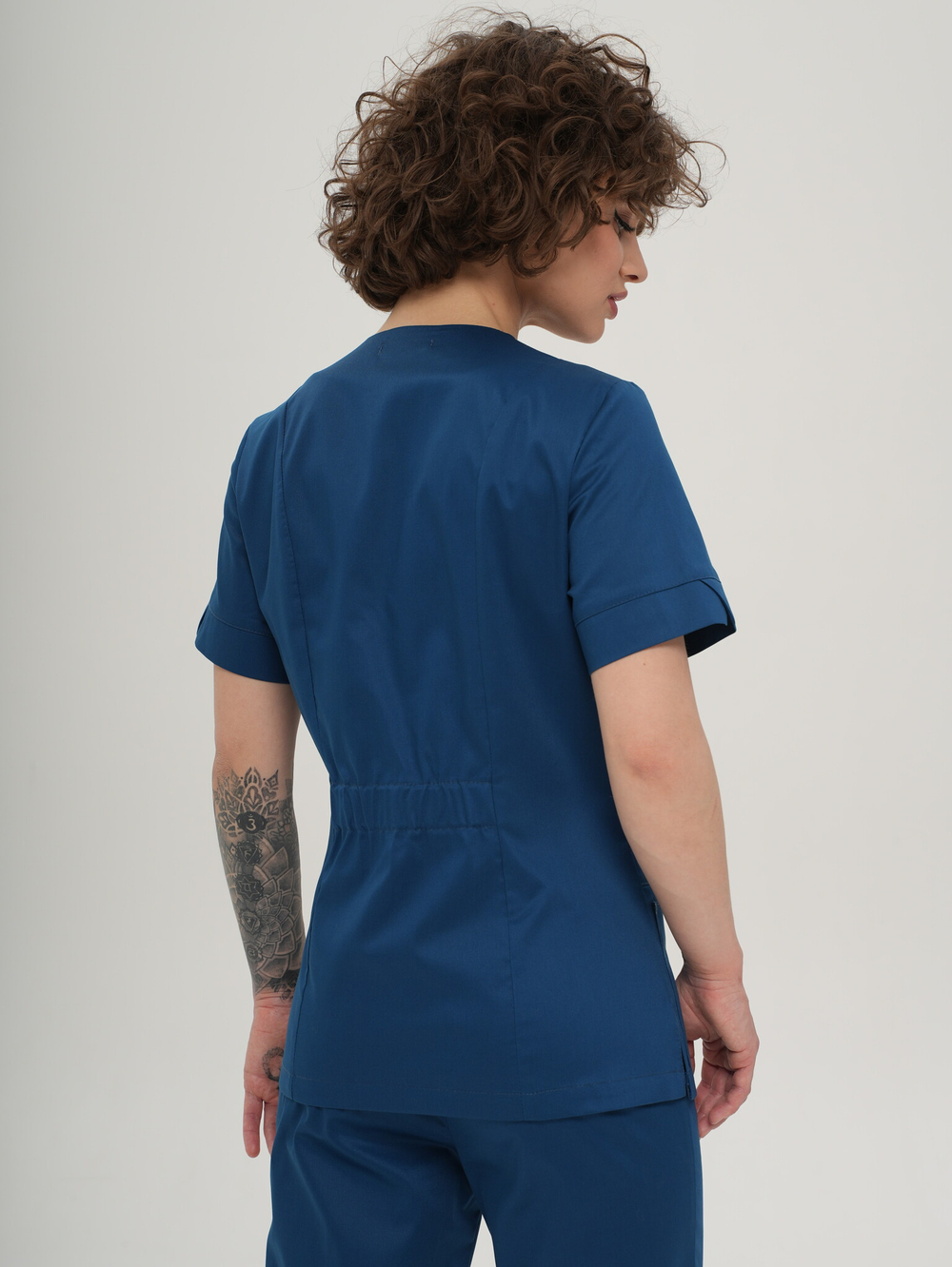 Костюм медицинский женский | Бл-331/2а +Б-128 клеон экстра