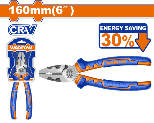 Плоскогубцы 160 мм (6/36) WADFOW WPL1716