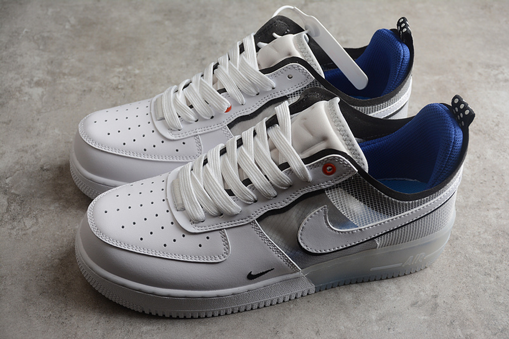 Nike Air Force 1 Low React White Blue靴