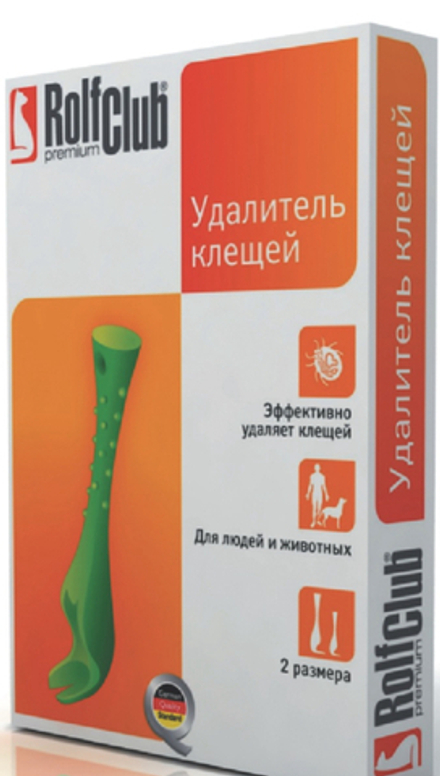 Rolf Club ЭКОПРОМ выкручиватель клещей для собак
