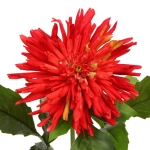 Цветок искусственный «Natur» 74см Хризантема красная