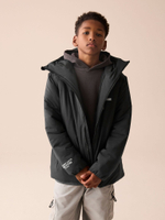 Куртка утепленная с капюшоном для мальчика Next Q61-571, Темно-серый