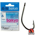 Крючки Saikyo KH-10014 Maruseigo BN  №6 (10шт)