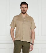 Льняная рубашка POLO RALPH LAUREN - бежевый(710966421)