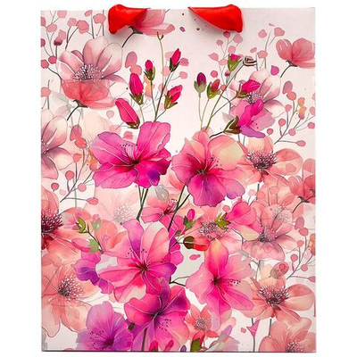 Пакет ламинированный 18*23 см. "Цветы" 210гр/м2 (Центрум)