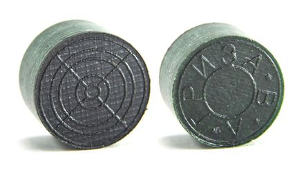 Наклейка для кия "Гриза 2" (H+) зеленая 13,5 мм